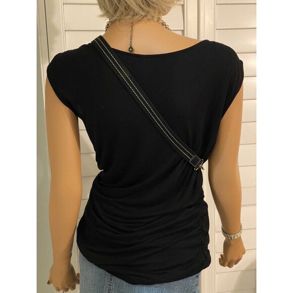 COACH BELT BAG FANNY PACK IN SIGNATURE MINI "C" JACQUARD FABRIC & LEATHER BLACK - Picture 5 of 12